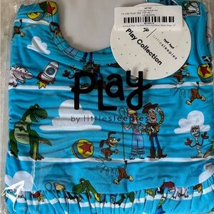 Little Sleepies Play Collection Blue 3T twirl long sleeve Toy Story pals